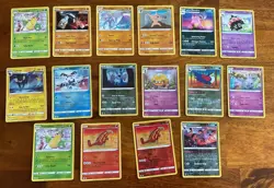 Lot of 16 Pokemon TCG Cards 2021 Battle Styles - 10 Holo/Rev Holos; 6 Reg Rares - Image 1