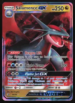 Salamence GX - 44/70 - Ultra Rare - Dragon Majesty - Pokemon Card - Image 1