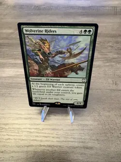 Magic the Gathering MTG Wolverine Riders Near Mint - Image 1