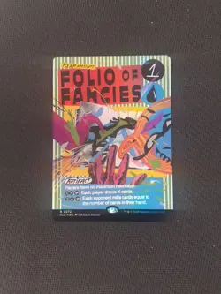 Secret Lair Foil Folio Of Fancies x1 Magic Cards MTG - Image 1