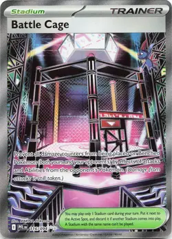 POKEMON Battle Cage - #116/094 Holo ME02: Phantasmal Flames NM - Image 1