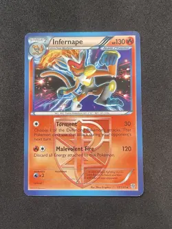 Pokemon TCG Infernape Plasma Storm 17/135 - Image 1