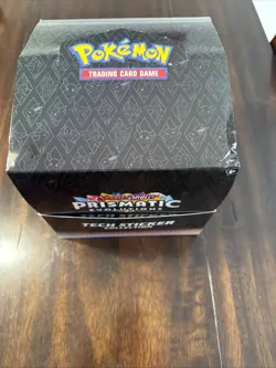 Pokemon Prismatic Evolutions 3 Booster Pack Blister-Tech Sticker Collection x12 - Image 3