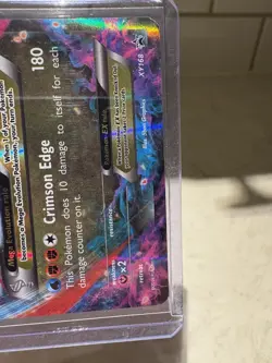 Pokemon TCG XY Black Star Promo Mega M Garchomp EX Card - Image 2