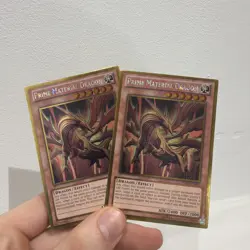 2X Prime Material Dragon PGLD-EN065 Gold Rare UNL Edition YuGiOh Card NM - Image 1