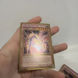 2X Prime Material Dragon PGLD-EN065 Gold Rare UNL Edition YuGiOh Card NM - Image 2