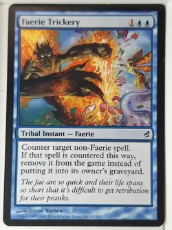 Faerie Trickery - Lorwyn - Magic the Gathering MTG Nice! - Image 1