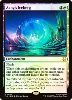 NM Foil Aang's Iceberg, MTG, Avatar: The Last Airbender, Magic the Gathering, 5 - Image 1
