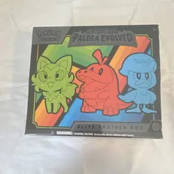 Pokemon Scarlet & Violet Paldea Evolved Elite Trainer Box 2023 Booster Promo - Image 1