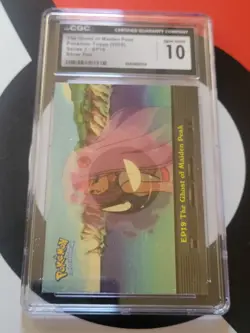 Pokemon Lenticular Series 2 The Ghost of Maiden Peak Rainbow Foil EP19 CGC 10 - Image 1
