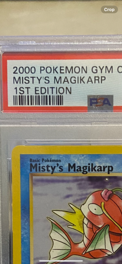 Pokemon PSA 9 MINT Misty's Magikarp 88/132 1st Edition Gym Challenge 2000 #88 - Image 4
