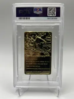 PSA 6 EX-Mint Charizard [Gold Plated] #6 Pokemon Burger King - Image 2