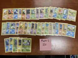Non Holo Pokemon 1st Generation Set (Base Set/Fossil/Jungle) - Image 1