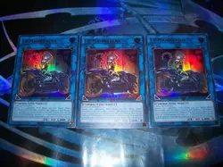 3x I:P Masquerena 1st Edition Ultra Rare RA02-EN042 Yu-Gi-Oh! - Image 1