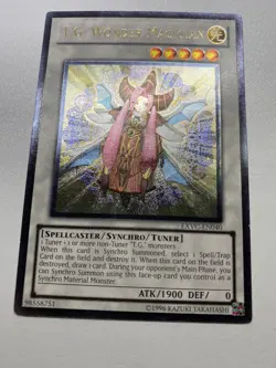 Yu-Gi-Oh! T.G. Wonder Magician EXVC-EN040 Ultimate Rare Unlimited Edition MP - Image 1