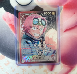 Koby Alt Art Leader - A Fist Of Divine Speed #OP11-001 L One Piece TCG - Image 1