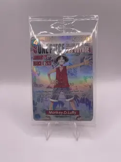 One Piece Monkey.D.Luffy College Basketball US Voyage Card (Rutgers) - Image 1