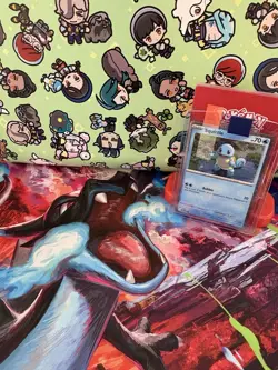 Pokemon Squirtle 048 Scarlet & Violet Promo Cards Cosmos Holo NM - Image 1