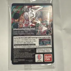 🔥🔥SEALED Bandai One Piece CCG Monkey.D.Luffy US Voyage Full Art Holo Card ☄☄ - Image 5