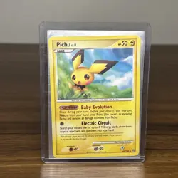 Pichu #45/100 Stormfront- Regular Non Holo Pokemon Card - Image 1