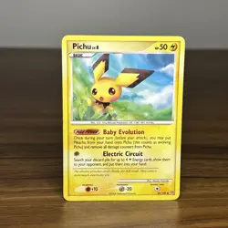 Pichu #45/100 Stormfront- Regular Non Holo Pokemon Card - Image 2
