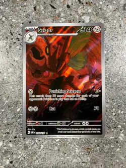 Pokemon TCG Cards Scizor 205/197 Obsidian Flames Illustration Rare - Image 1
