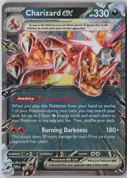 Charizard ex -196 [Promo,Holo] Pokemon SV: Scarlet & Violet Promo Cards [ENG] - Image 1