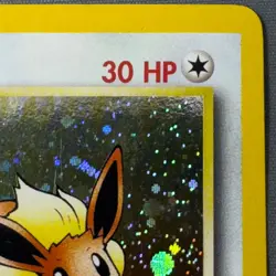 Lightly Plated Eevee Holo WotC Promo 11 Vintage Pokemon TCG Pokemon League Prize - Image 4