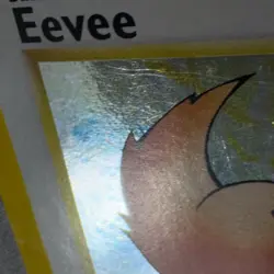 Lightly Plated Eevee Holo WotC Promo 11 Vintage Pokemon TCG Pokemon League Prize - Image 5