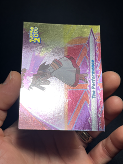 Topps Pokemon The Movie 2000 silver holo foil #25 The Performance LP - Image 2
