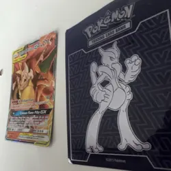Pokemon Charizard & Braixen GX Cosmic Eclipse 22/236 Ultra Rare Holo 270 HP - Image 4
