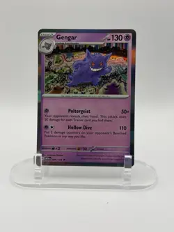Pokemon TCG Gengar 094/165 EN MEW Scarlet & Violet 151 NN Rare Holo - Image 1