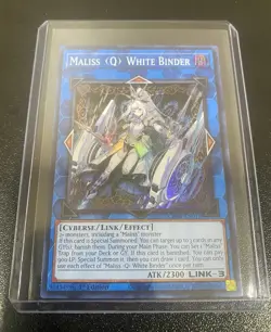 Maliss Q White Binderr CRBR-EN019 Collectors Rare 1st Edition Yu-Gi-Oh New ✨ - Image 1