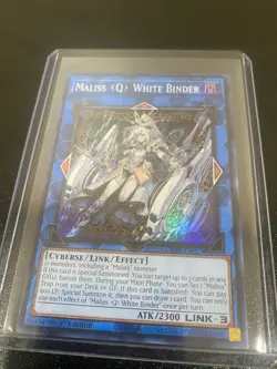 Maliss Q White Binderr CRBR-EN019 Collectors Rare 1st Edition Yu-Gi-Oh New ✨ - Image 5
