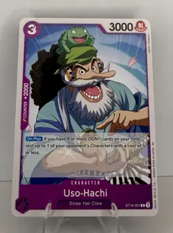 One Piece ST18-001 Uso-Hachi (Reprint) - Premium Booster Vol 2 Foil - Image 1