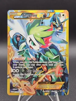 Pokemon Card SHAYMIN EX 77a/108 Ultra Rare Alternate Art Promo - NM/M - Image 1