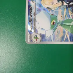 Pokemon TCG Cynthia's Roserade Holo Card 184/182 Sv10: Destined Rivals - Image 3