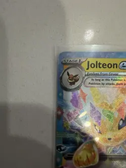 Pokemon Prismatic Evolutions Jolteon ex 030/131 Surprise Box Stamped - Image 4