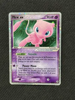 Mew ex 88/92 Legend Maker Ultra Rare Holo Pokemon Card - Image 1