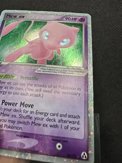 Mew ex 88/92 Legend Maker Ultra Rare Holo Pokemon Card - Image 3
