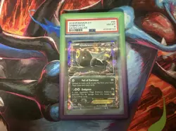 Pokemon Umbreon EX 55/124 Fates Collide Ultra Rare Holo PSA 8 2016 - Image 1