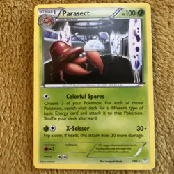 Pokemon TCG Parasect Generations 7/83 Regular Rare VGC Near Mint - Image 1