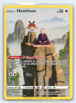 Hoothoot TG12/TG30 - Pokemon Astral Radiance Trainer Gallery - Ultra Rare - NM - Image 1