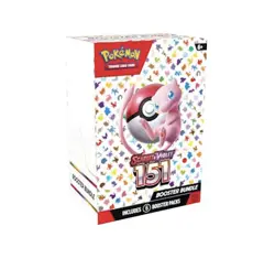 Pokemon TCG Scarlet and Violet 151 Booster Bundle Set - 290-85321 820650853210 - Image 1