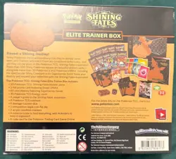 Pokemon TCG Shining Fates Elite Trainer Box ETB - FACTORY SEALED 820650828171 - Image 2