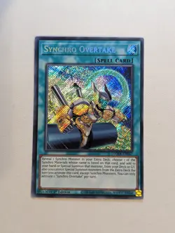 Yugioh - Synchro Overtake - DAMA EN067 - Secret Rare - 1st Edition - NM - Image 1