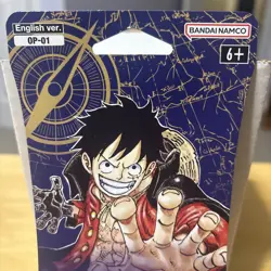 NEW One Piece Romance Dawn English OP-01 Sleeved Sealed Blister Pack GEM MINT - Image 2