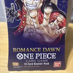 NEW One Piece Romance Dawn English OP-01 Sleeved Sealed Blister Pack GEM MINT - Image 3