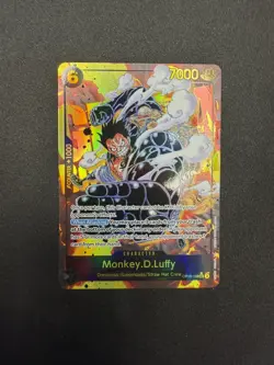 OP10-118 Monkey.D.Luffy SEC Alt Art Royal Blood One Piece TCG - English NM - B - Image 1