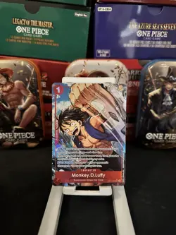 ONE PIECE TCG Monkey D. Luffy Alt Art OP14-013 SR The Azure Sea's Seven - M/NM - Image 1